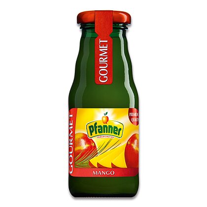 Nápoj Pfanner mango 25% 0,2l ve skle 24ks